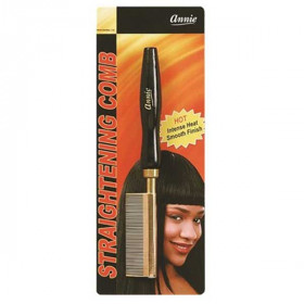 Annie Straightening Comb #5501 Medium Teeth Small Temple Annie Straightening Comb #5501 Medium Teeth Small Temple